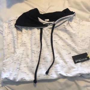 Super cute sleeveless athletic hoodie